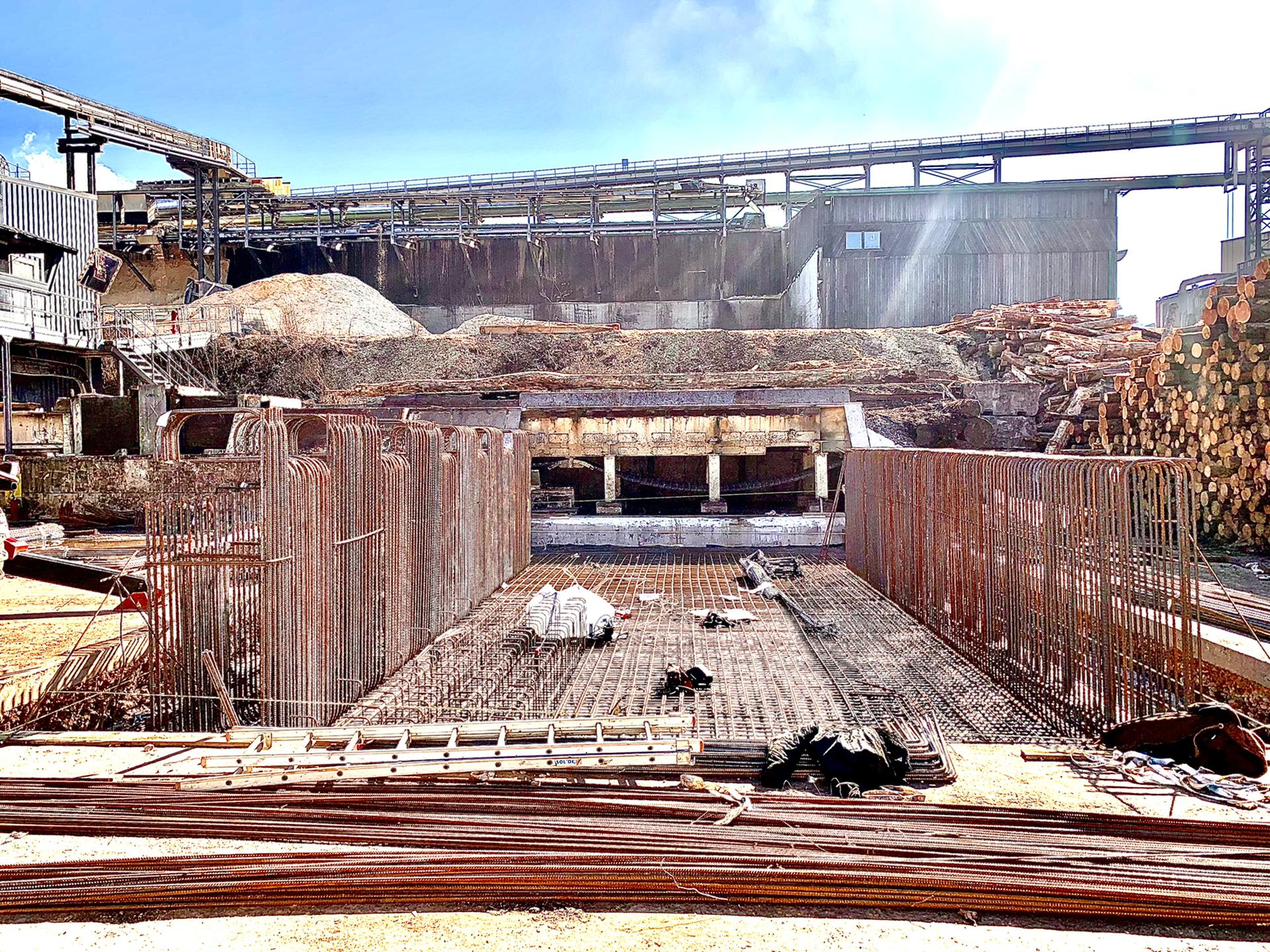 Chantier d’ouvrage d’art à Vielsalm